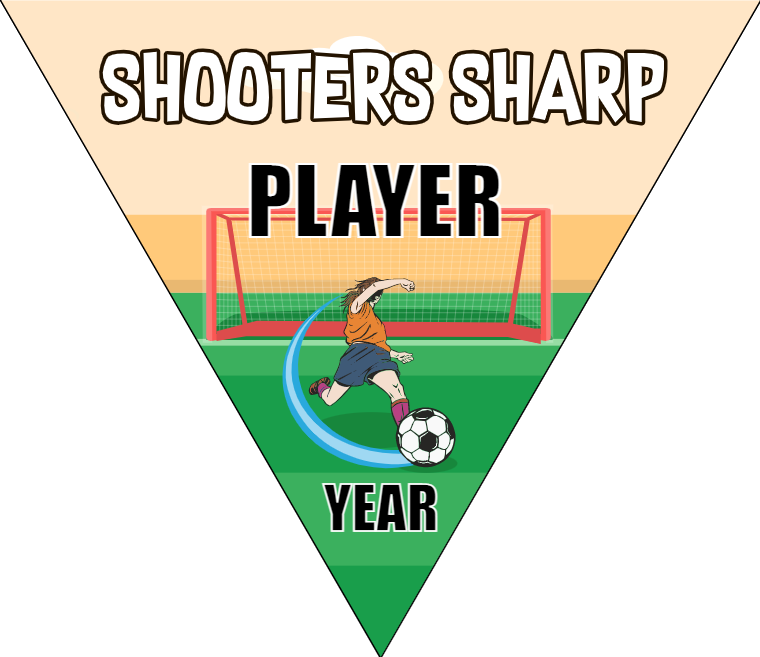 Shooters Sharp - Triangle Soccer Banners