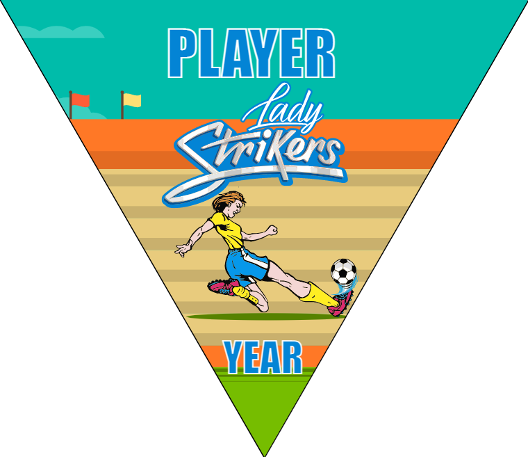 Lady Strikers - Triangle Soccer Banners