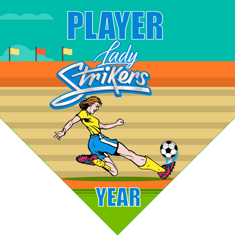 Strikers 3 - Homeplate Soccer Pennant