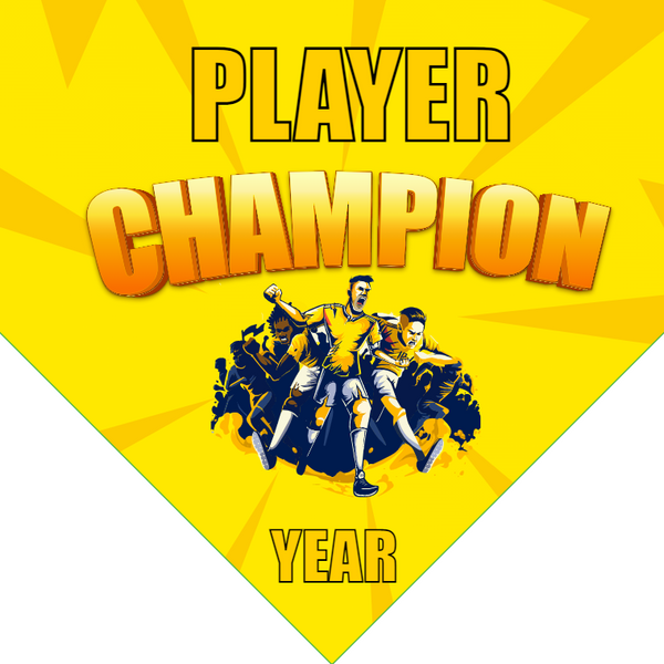 Champion - Homeplate Soccer Pennant