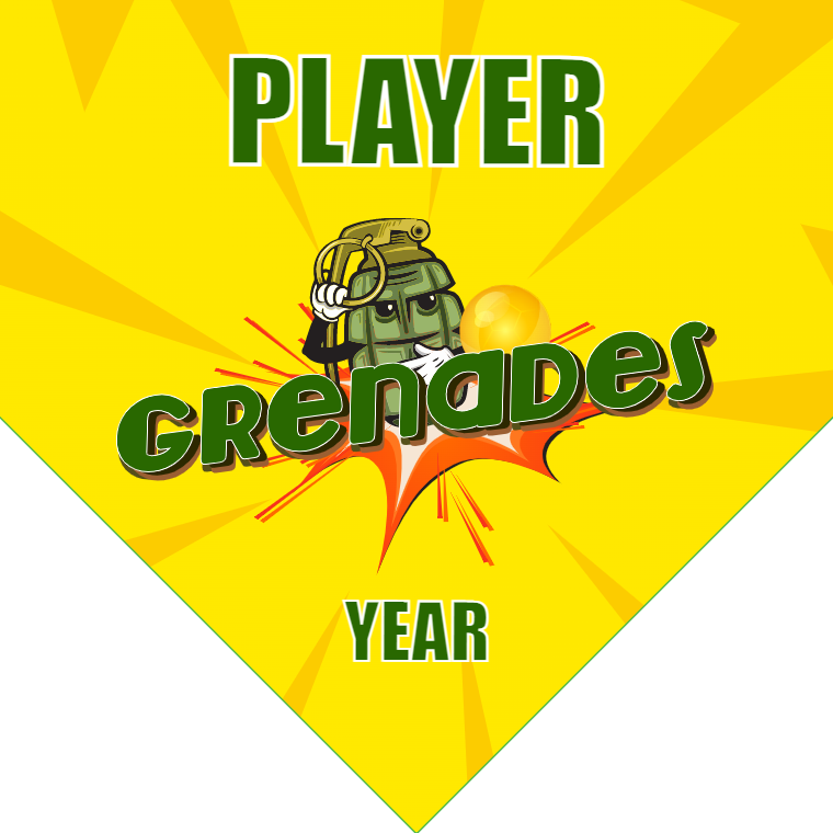 Grenades - Homeplate Soccer Pennant