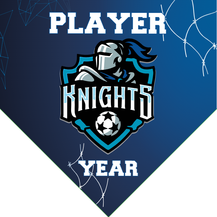 Knights 3 - Homeplate Soccer Pennant