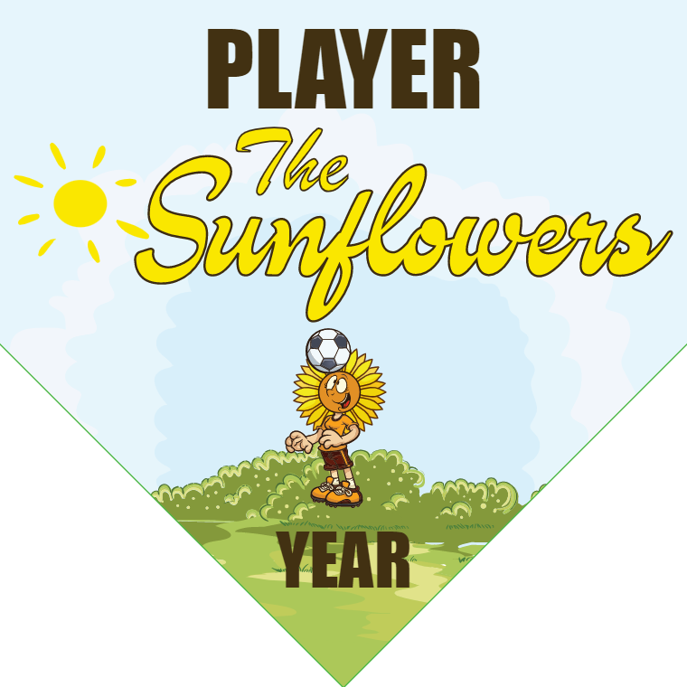 The Sunflowers - Homeplate Soccer Pennant