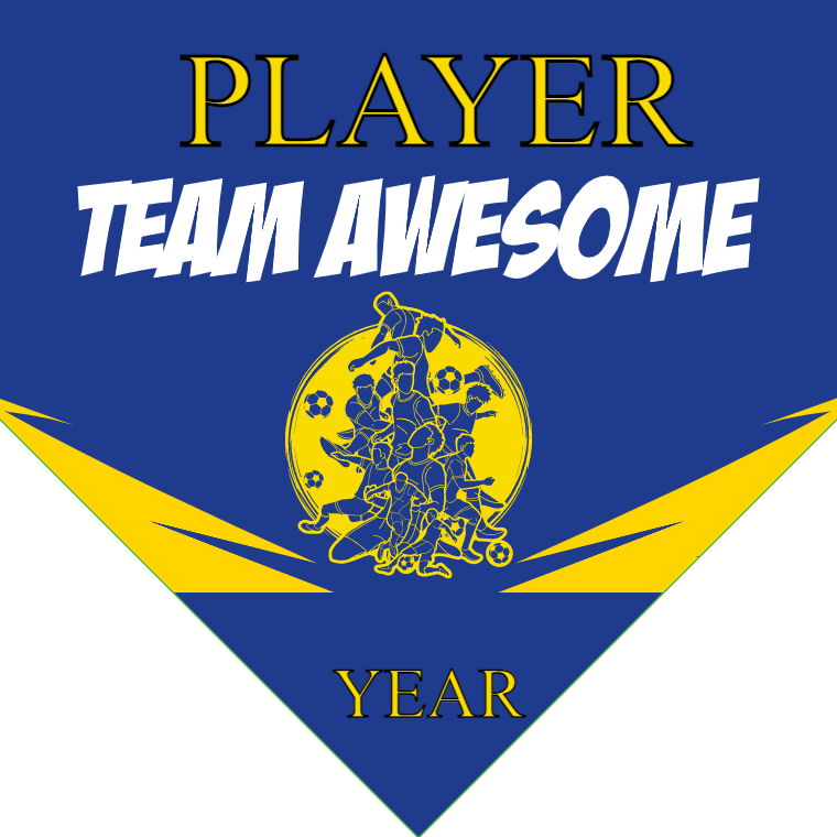 Team Awesome 2 - Homeplate Soccer Pennant