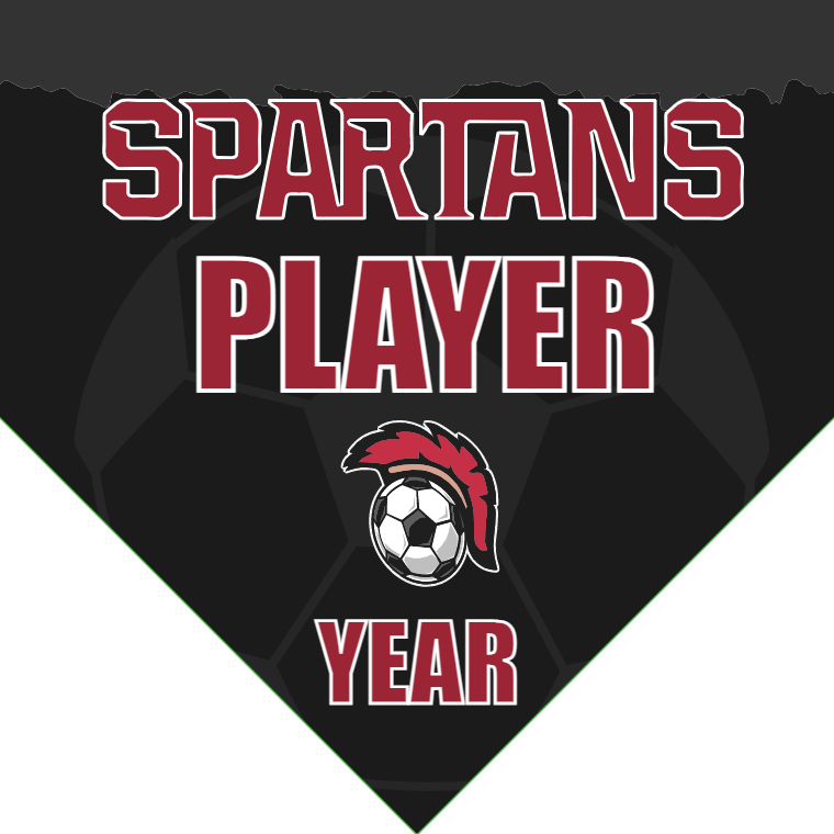 Spartans - Homeplate Soccer Pennant