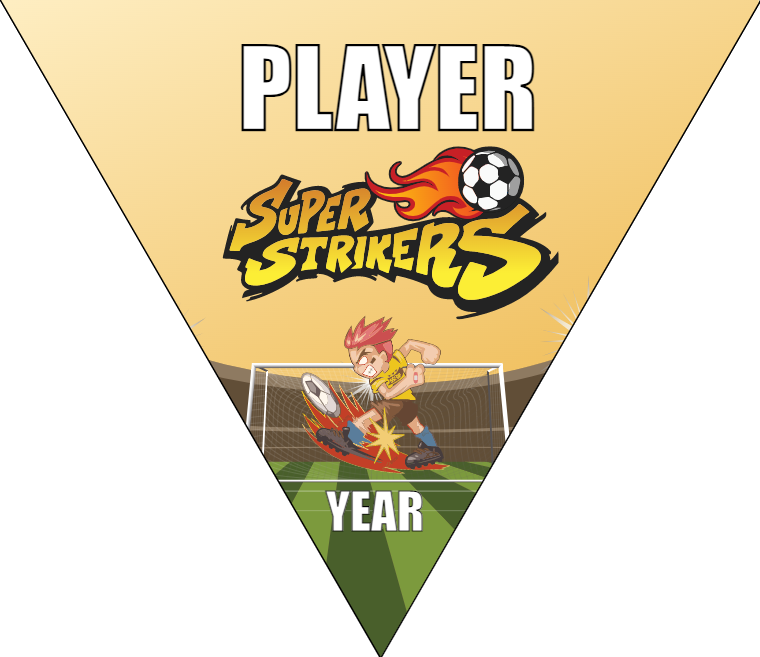 Super Strikers - Triangle Soccer Banners