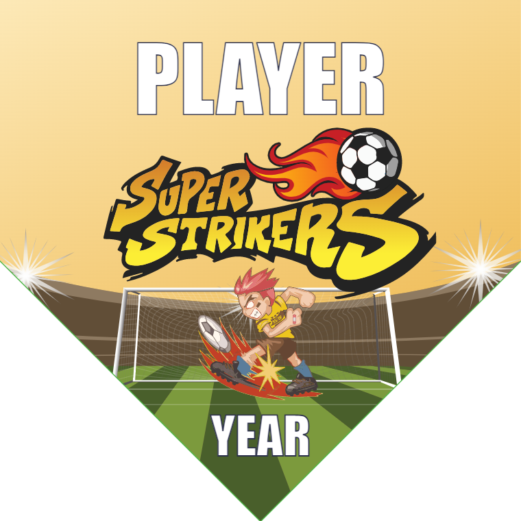 Super Strikers - Homeplate Soccer Pennant