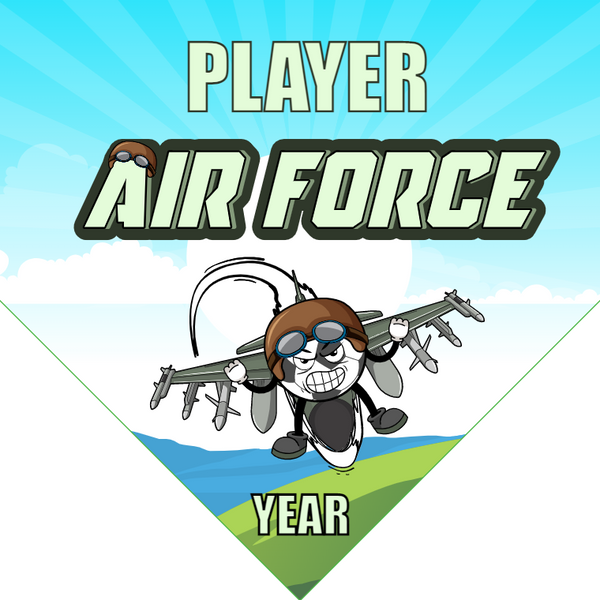 Air Force - Homeplate Soccer Pennant