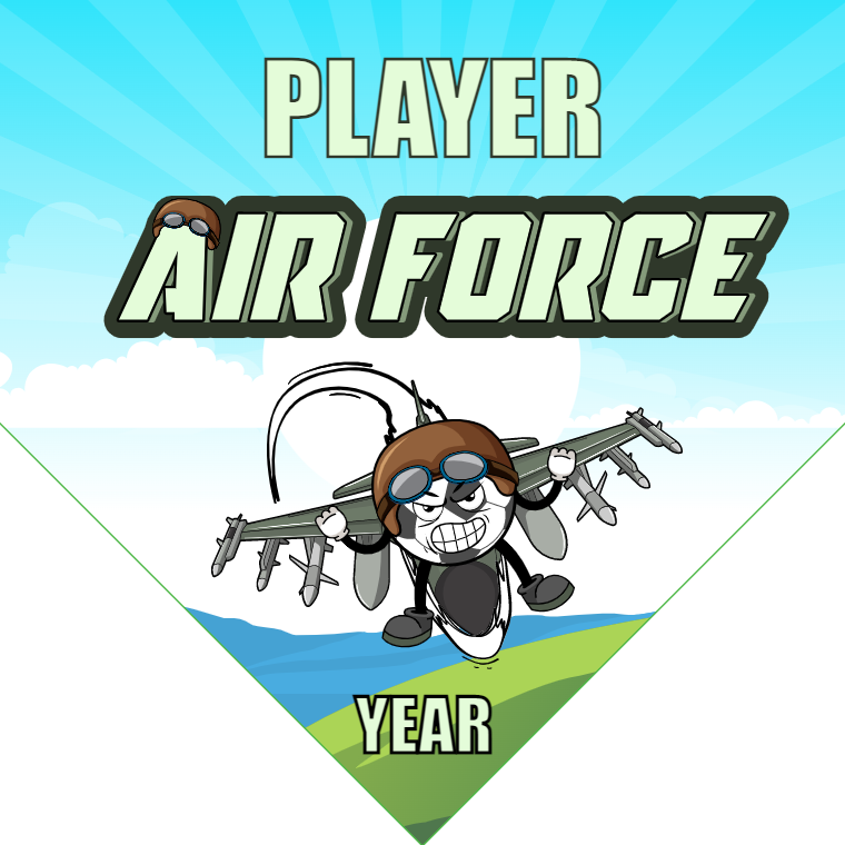 Air Force - Homeplate Soccer Pennant