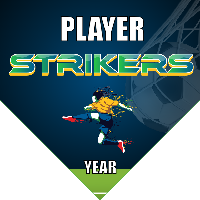 Strikers 4 - Homeplate Soccer Pennant