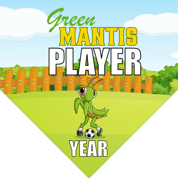 Green Mantis - Homeplate Soccer Pennant