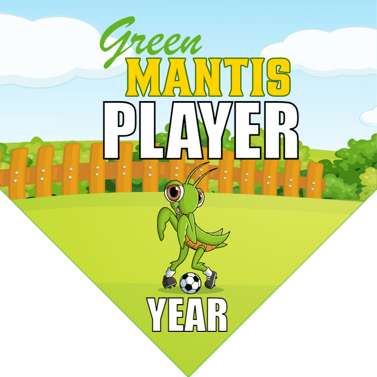 Green Mantis - Homeplate Soccer Pennant