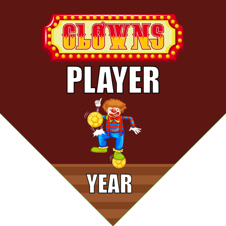Glowns - Homeplate Soccer Pennant