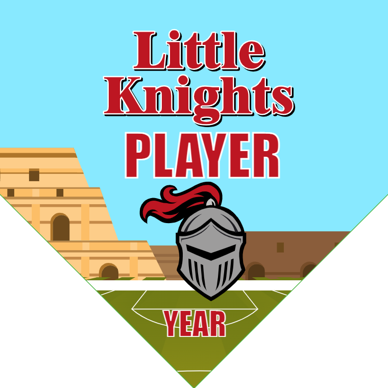 Little Knights - Homeplate Soccer Pennant
