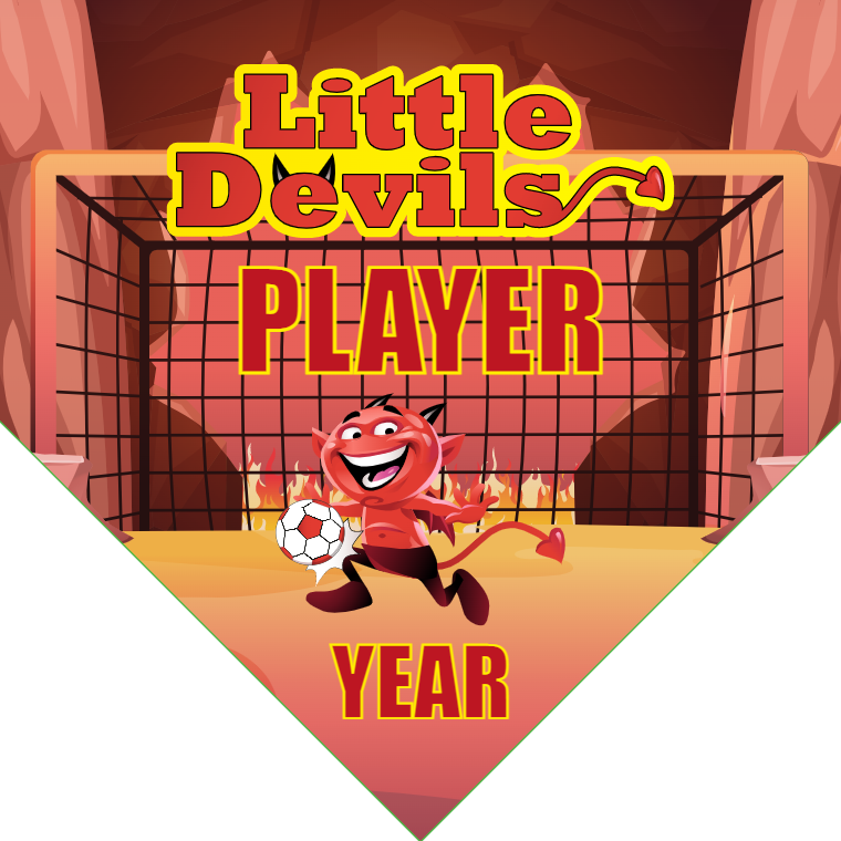 Little Devils - Homeplate Soccer Pennant