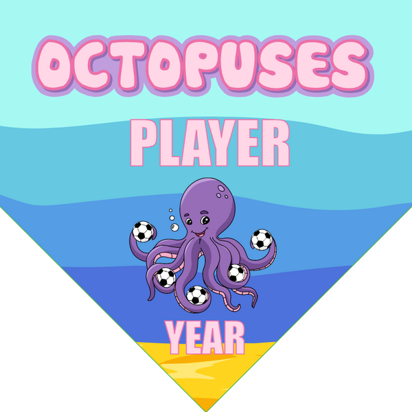 Octopuses - Homeplate Soccer Pennant