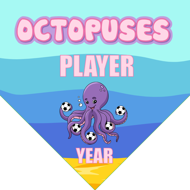 Octopuses - Homeplate Soccer Pennant