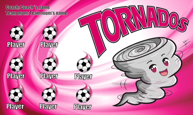 Tornados Soccer Banner