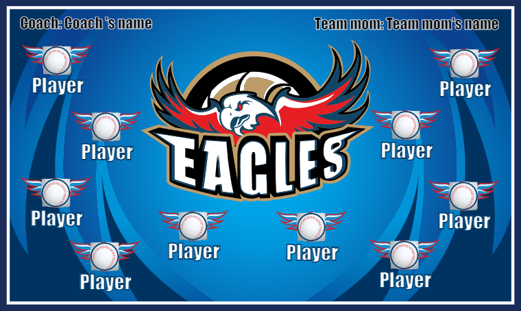 Eagles - Softball Banner