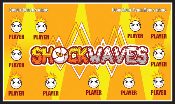 Shockwave 2 - Softball Banner