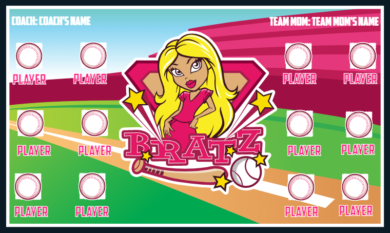 Bratz - Softball Banner