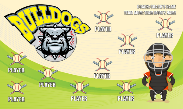 Bulldogs - Softball Banner