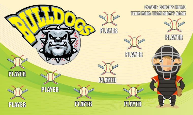 Bulldogs - Softball Banner