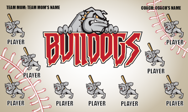 Bulldogs 6 - Softball Banner
