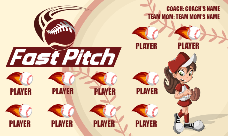 Fast Pitch 2 - Softball Banner