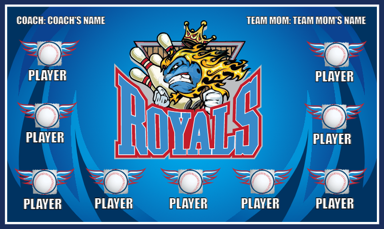 Royals - Softball Banner