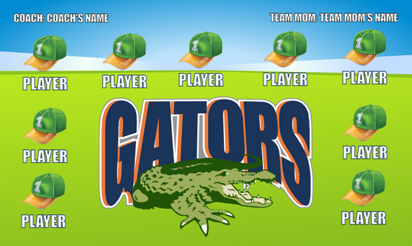 Gators 5 - Softball Banner
