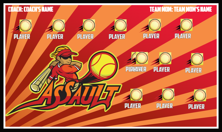 Assault 2 - Softball Banner