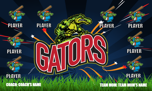 Gators 2 - Softball Banner
