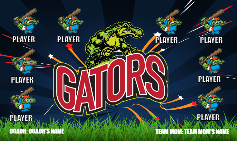 Gators 2 - Softball Banner