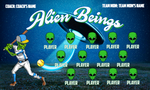 Alien Beings - Softball Banner