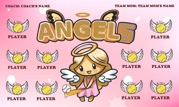 Angels - Softball Banner