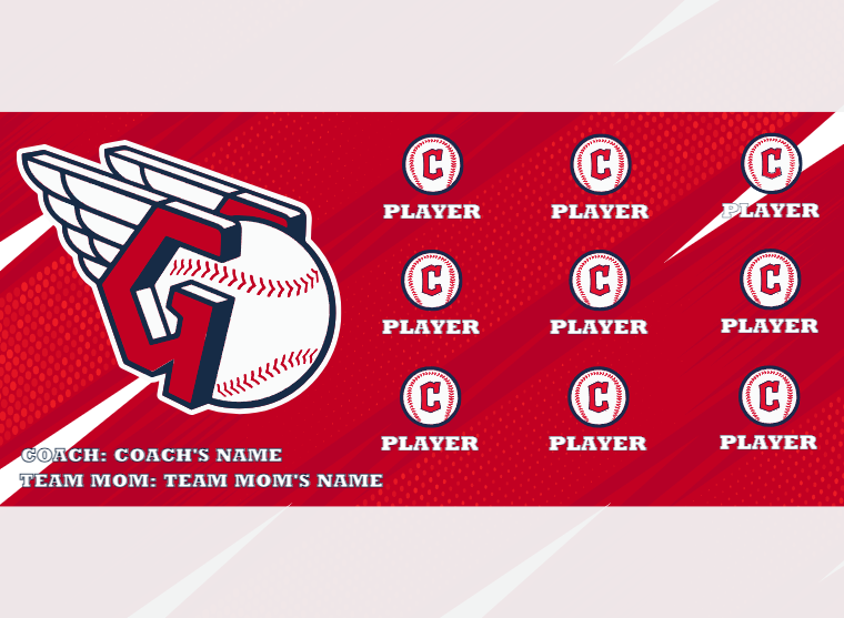Cleveland Guardians - Baseball - Pole Pocket Banner