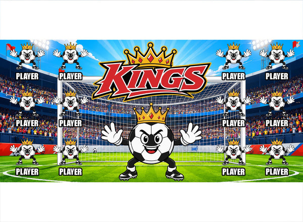 Kings Soccer Banner