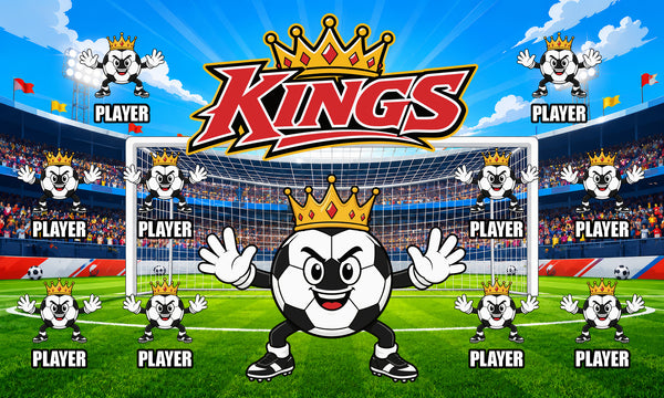 Kings - Soccer Banner
