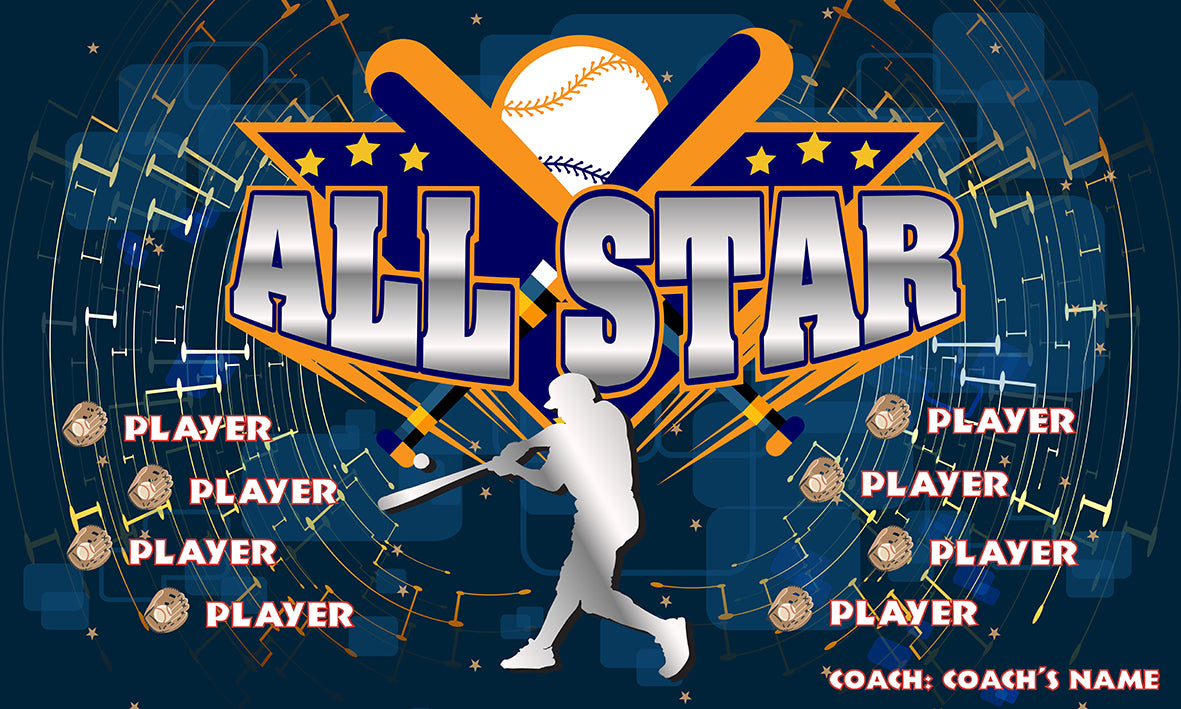 Allstar 11 - Baseball Banner