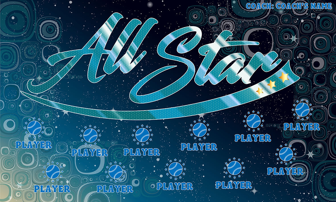 Allstar 26 - Baseball Banner