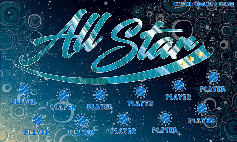 Allstar 26 - Baseball Banner