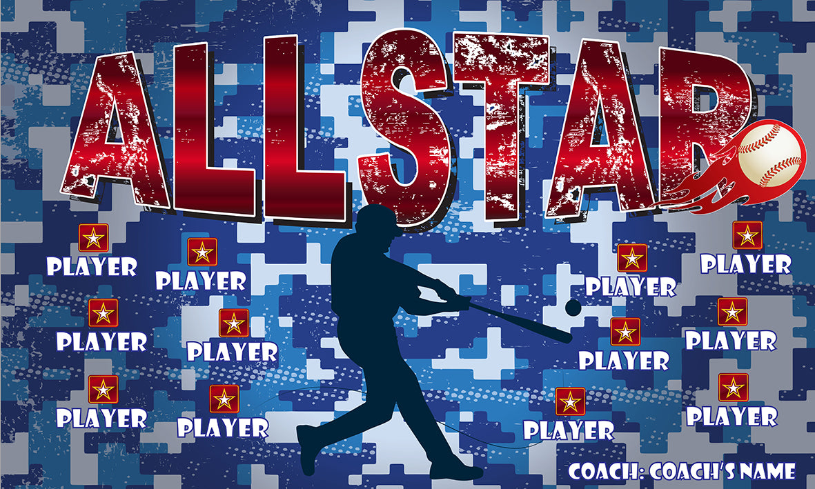 Allstar 29 - Baseball Banner