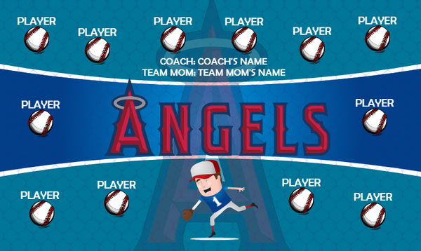 Angels - Baseball Banner