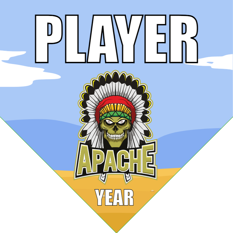 Apache - Home Plate Softball Pennant