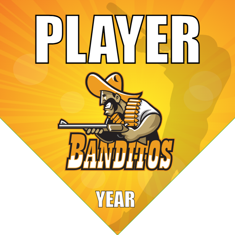 Banditos - Home Plate Softball Pennant