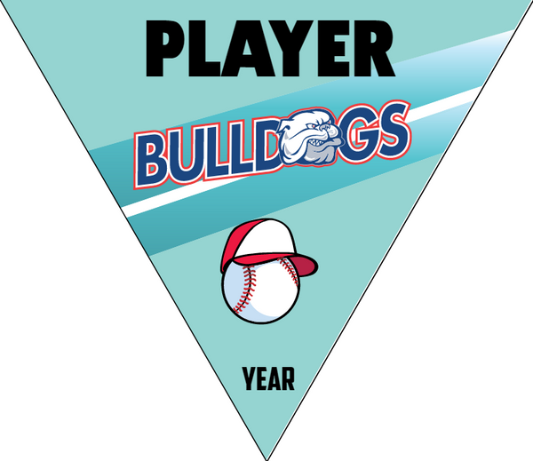 Bulldogs 2 - Triangle Softball Pennant