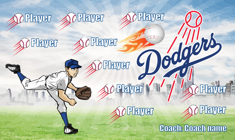 Dodgers-BaseballBanner