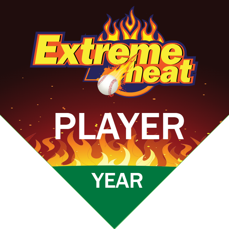 Extreme Heart - Home Plate Softball Pennant