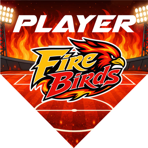 Fire Birds - Homeplate Soccer Pennant